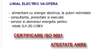 Certificare ISO 9001 - Atestat ANRE